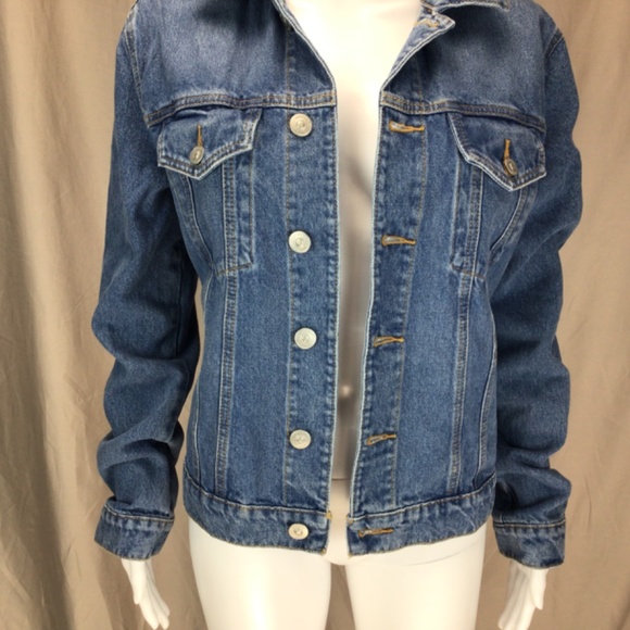 New Hudson Classic Trucker Jean Jacket - L/XL - Picture 3 of 10